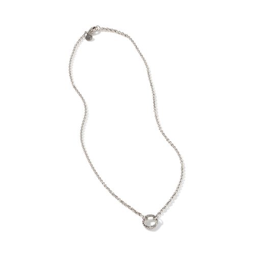 Keyring Necklace, Sterling Silver, 2.45 MM|NB90448